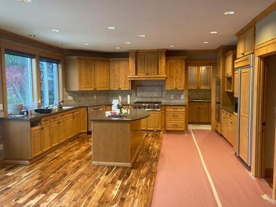 Classic Hardwood Kitchen Renovation