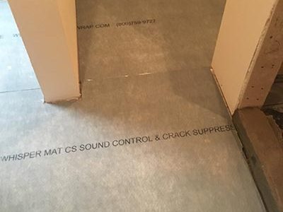 Crack Suppression Membrane Installation