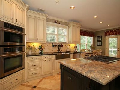 Limestone Countertop Installation