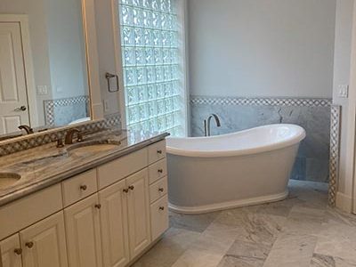 Marble Bathroom Tile Flooring