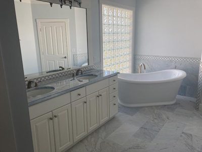 Marble Bathroom Tile Installation
