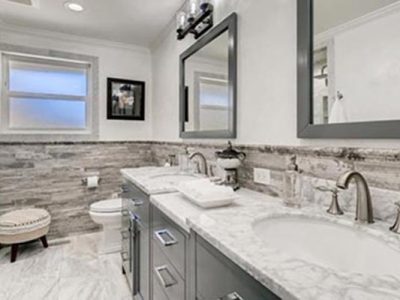 Modern Bathroom Countertop Remodeling