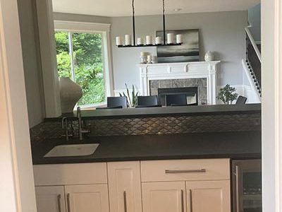 Open Concept Kitchen And Living Room Design