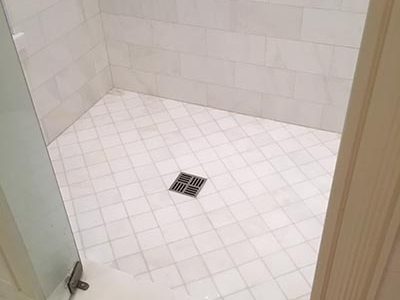 Shower Tile Installation