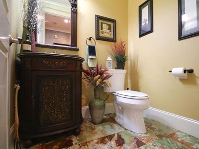 Traditional Bathroom Vanity Installation